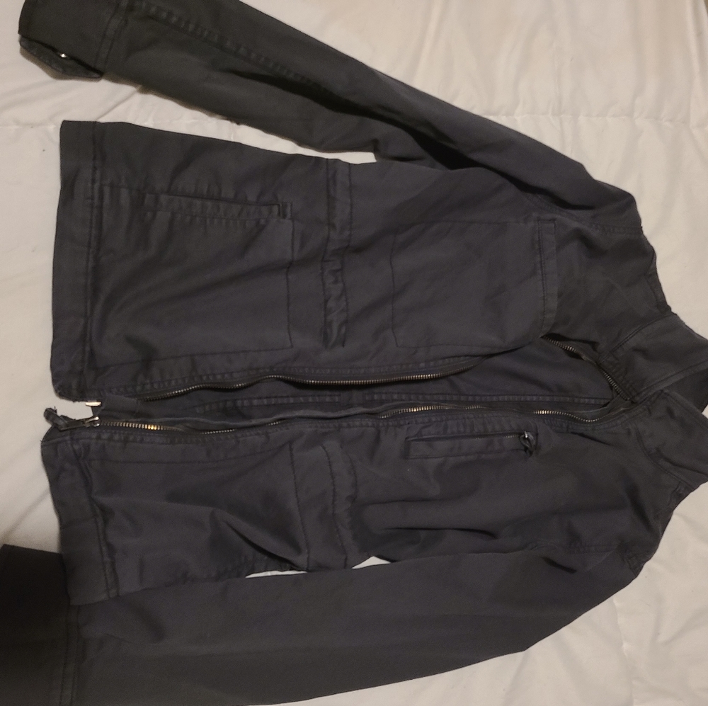 Grey cargo jacket - Picture 2 of 2